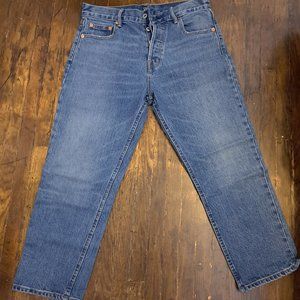 GAP/Cone denim Cropped Straight Jeans